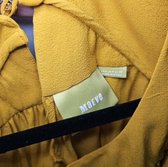 Anthropologie Maeve Brearly Open Shoulder Shirt - Picture 13 of 14